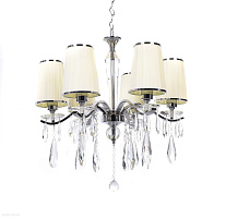 Подвесная люстра Lumina Deco ALESSIA LDP 1726-6 BG