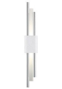 Бра светодиодное Crystal Lux CARTA AP6W LED WHITE/CHROME