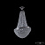 Большая хрустальная люстра Bohemia IVELE Crystal 19323/H2/90IV NB