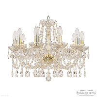 Хрустальная подвесная люстра Bohemia IVELE Crystal 107/10/200 G