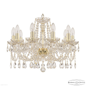 Хрустальная подвесная люстра Bohemia IVELE Crystal 107/10/200 G