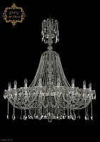 Большая хрустальная люстра Bohemia Art Classic 11.12.18.400.XL-136.Cr.Sp