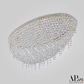 Хрустальная потолочная светодиодная люстра APL LED Rimini S508.0.100.B.3000