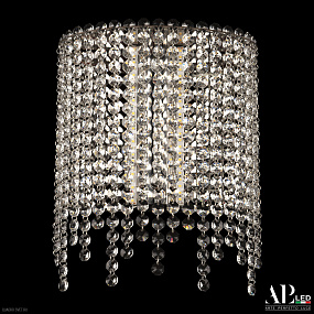 Бра хрустальное светодиодное APL LED Sicilia SH500.B5.25-32.B.Ni.4000