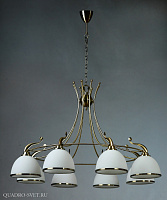 Люстра подвесная BRIZZI 02401 MA02401CA/008 Bronze