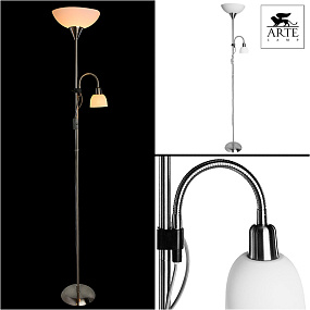 Торшер Arte Lamp DUETTO A9569PN-2SS