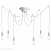 Люстра подвесная LOFT IT Spider LOFT1162W/6