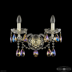 Бра с хрусталем Bohemia IVELE Crystal 1413B/2/165/XL G K777