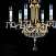 Люстра подвесная ARTGLASS FOUNTAIN WHITE GOLD CE