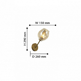 Бра Favourite Traube 2360-1W
