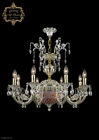 Хрустальная подвесная люстра Bohemia Art Classic 31.22.8.KR175SP.250IT.GW.Sp.Amber.White.1B