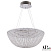 Хрустальная подвесная светодиодная люстра APL LED Sicilia SH501.0.50.A.LED -DIM.Ni