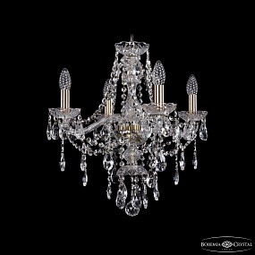 Хрустальная подвесная люстра Bohemia IVELE Crystal 1415/4/165 Pa