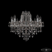 Хрустальная подвесная люстра Bohemia IVELE Crystal 1415/12/220 Ni