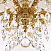 Подвесная хрустальная люстра Bohemia Ivele Crystal 75102/6/125 A G