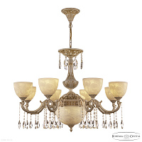 Хрустальная подвесная люстра Bohemia IVELE Crystal AL78101P/8/250 A WMG P1 U Rose