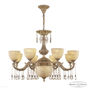 Хрустальная подвесная люстра Bohemia IVELE Crystal AL78101P/8/250 A WMG P1 U Rose