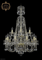 Хрустальная подвесная люстра Bohemia Art Classic 11.21.10+5.220.2d.XL-96.Gd.Sp