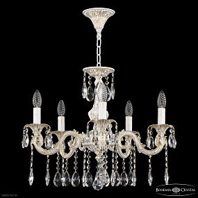 Хрустальная подвесная люстра Bohemia IVELE Crystal AL79101/5/175 A WMG