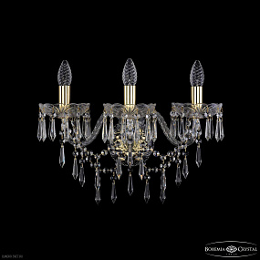Бра с хрусталем Bohemia IVELE Crystal 1403B/3/195/XL G