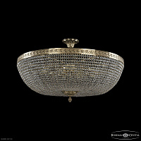 Большая хрустальная люстра Bohemia IVELE Crystal 19051/100IV G C1