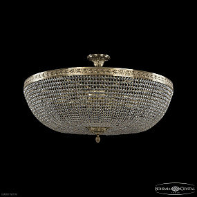 Большая хрустальная люстра Bohemia IVELE Crystal 19051/100IV G C1