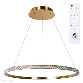 Светодиодный подвесной светильник Arte Lamp ORIONE A2182SP-80PB