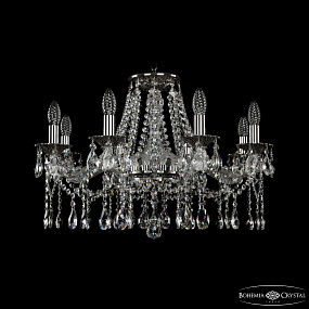 Хрустальная подвесная люстра Bohemia IVELE Crystal 1613/8/220/NB