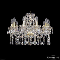 Хрустальная подвесная люстра Bohemia IVELE Crystal 1413/10/200 G