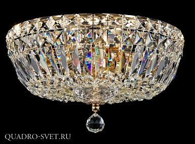 Люстра потолочная Maytoni Basfor DIA100-CL-03-G