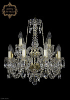 Хрустальная подвесная люстра Bohemia Art Classic 11.11.8+4.165.2d.Gd.Sp