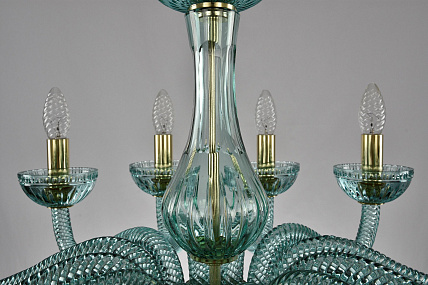 Большая хрустальная люстра Bohemia IVELE Crystal 1311/16/360 G Bi/Birusa/M-1F
