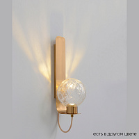 Бра светодиодное Crystal Lux BELLA AP1 BRASS