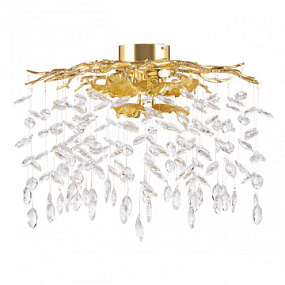 Потолочная хрустальная люстра Arte Milano 23312.500.4.G9.B GD