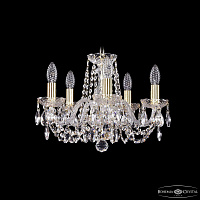 Хрустальная подвесная люстра Bohemia IVELE Crystal 1402/5/141/G