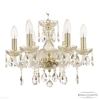 Хрустальная подвесная люстра Bohemia IVELE Crystal 117/6/141 G