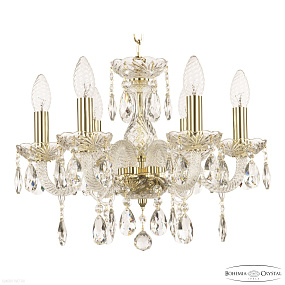 Хрустальная подвесная люстра Bohemia IVELE Crystal 117/6/141 G