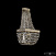 Бра с хрусталем Bohemia IVELE Crystal 19112B/H2/20IV GW