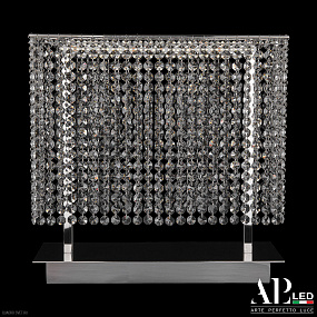 Хрустальная светодиодная настольная лампа APL LED Rimini S500.L1.40.A.3000