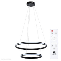 Подвесная светодиодная люстра Arte Lamp MERIDIANA A2198SP-2BK