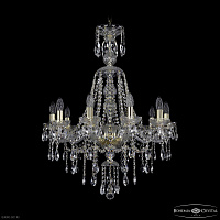 Хрустальная подвесная люстра Bohemia IVELE Crystal 1415/10/220/XL-86 G
