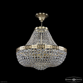 Хрустальная подвесная люстра Bohemia IVELE Crystal 19281/H1/45IV G