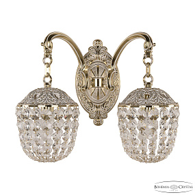 Бра с хрусталем Bohemia Ivele Crystal Verona 7209B10R/2/175 GW