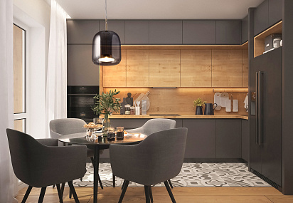 Подвесной светодиодный светильник Maytoni Madmen MOD128PL-L6SG