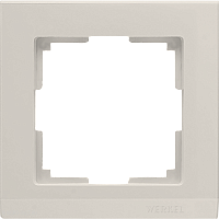 Рамка на 1 пост (слоновая кость) Werkel WL04-Frame-01-ivory