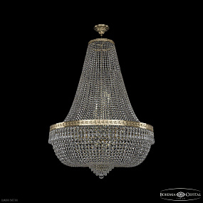 Большая хрустальная люстра Bohemia IVELE Crystal 19271/H2/90IV G