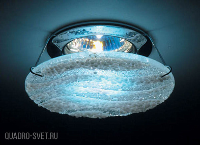 Декоративное стекло для встраиваемого светильника Donolux СФ 110.03.rain streams.4