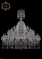 Большая хрустальная люстра Bohemia Art Classic 11.12.24+12+6.530.XL-164.Gd.Sp
