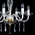 Люстра подвесная ARTGLASS STEFANIE VIII. SWAROVSKI ELEMENTS