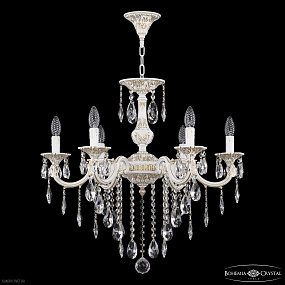 Хрустальная подвесная люстра Bohemia IVELE Crystal AL78101/6/210 B WMG